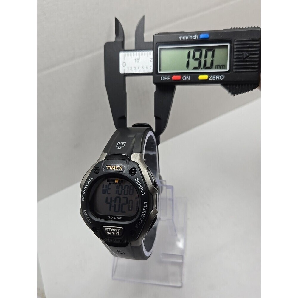 Timex Ironman Classic 30 Lap Watch 40mm Indiglo WR100M New Battery Quartz Mens - Picture 7 of 13